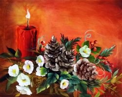 Weihnachtsgesteck