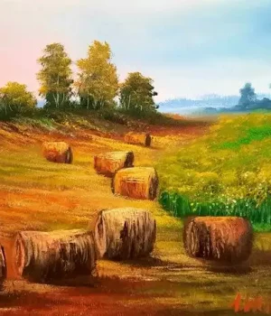 Erntezeit, 40 x 50 cm, 80,00 €