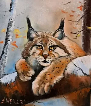Luchs, 40 x 50 cm , 110,00 €