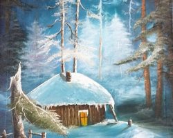 Weihnachtshütte