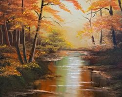 Herbst am Bach